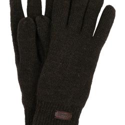 Gants en laine (Couleur: Vert fonc&eacute;, Taille: TU)