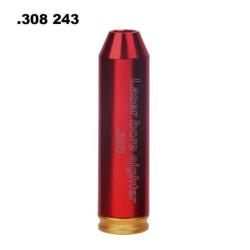 DESTOCKAGE Collimateur Balle Laser BORE SIGHTER Calibre 308 et 243 R&eacute;glage Lunette