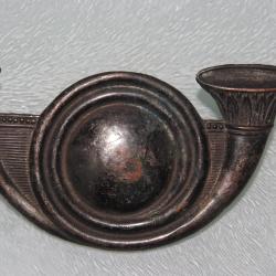 INSIGNE DE CHASSEUR  ALPINS   OU  GARDE  DE CHASSE   OU PLAQUE DE GIBERNE DE LA GARDE NATIONANE