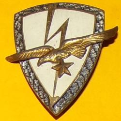 Centre de Transmissions Air, 90 - 921, blanc ivoire, dos guilloch&eacute; ,&eacute;cu fond blanc ivoire z&eacute;br&eacute; d'un