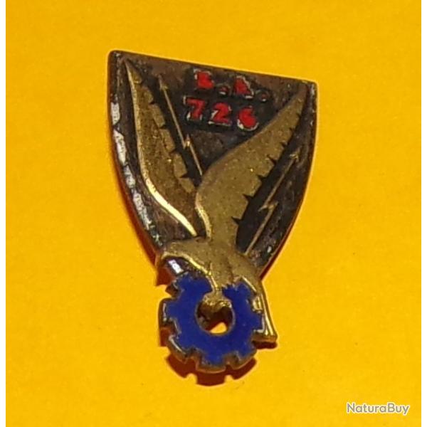 Base Ecole, sigle B.A. 726, NIMES, dos guilloch� , FABRICANT DRAGO PARIS  ,  HOMOLOGATION 591 , BON