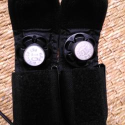 2 Speedloader HKS 10+ holster lame ressort