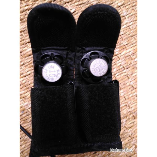 2 Speedloader HKS 10+ holster lame ressort