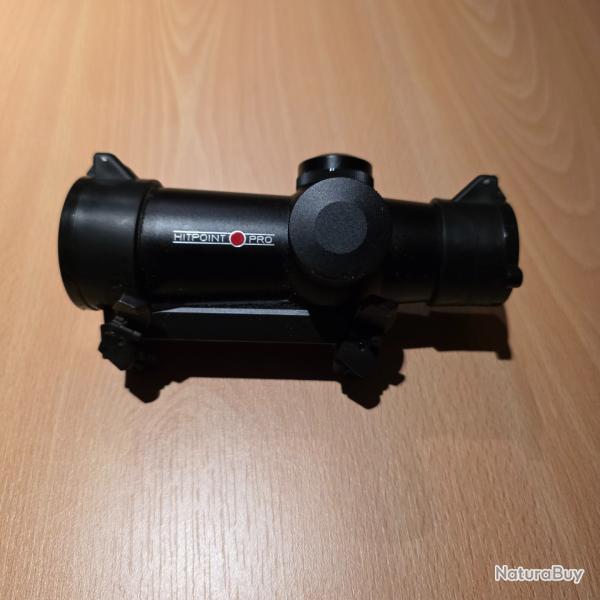 Point rouge HITPOINT PRO avec son montage blaser
