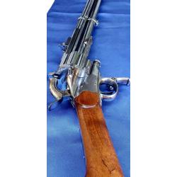 REVOLVER CARBINE LEMAT 450 CF PIECE UNIQUE EN EUROPE DANS UN &Eacute;TAT MUS&Eacute;E num&eacute;ro 100 VOIR PHOTOS !!!!!