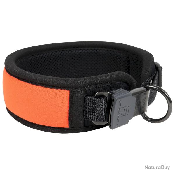 Collier chien n�oprene ORANGE 41-51CM T.M