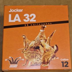 Cartouches JOCKER LA32 cal.12/70 BJ N&deg;7,5