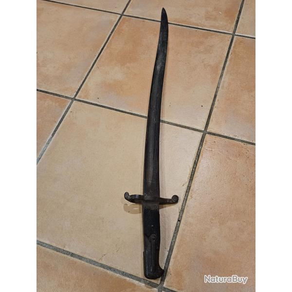Sabre us enfield anglais civil war s�cession am�ricain guerre fouille yatagan 1856
