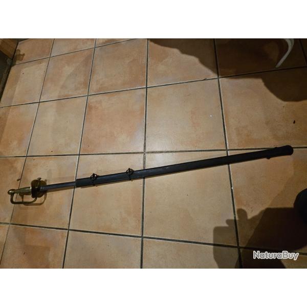 Sabre us sous officier civil war guerre indienne