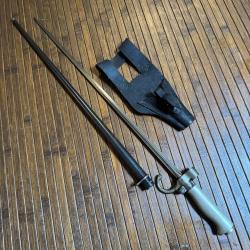 TR&Egrave;S BELLE &Eacute;P&Eacute;E BA&Iuml;ONETTE LEBEL 1866/93 ROSALIE WW1 14/18. Du 1 er type soie courte AVEC GOUSSET