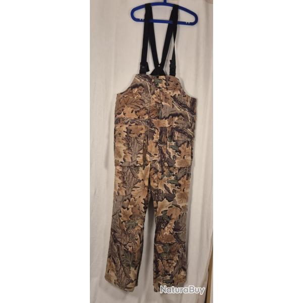 pantalon salopette de chasse camouflage for�t style realtree - 10X - taille L