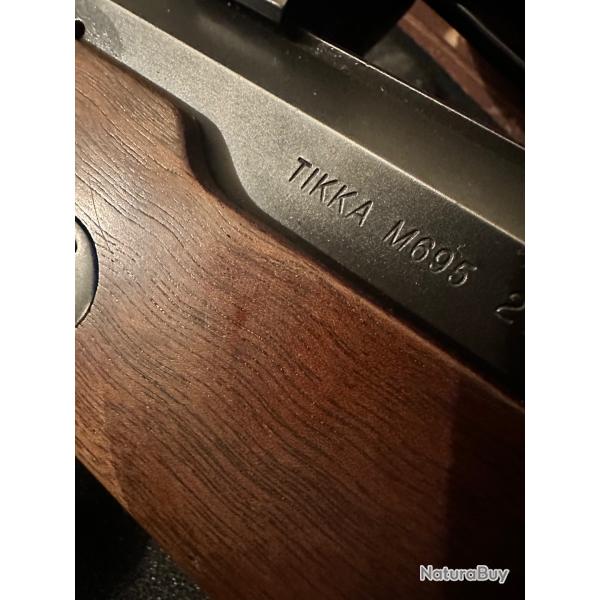 Carabine a verrou Tikka M695, cal 300 win mag, canon 51 cm Bon �tat sans lunettes+charg 4+1