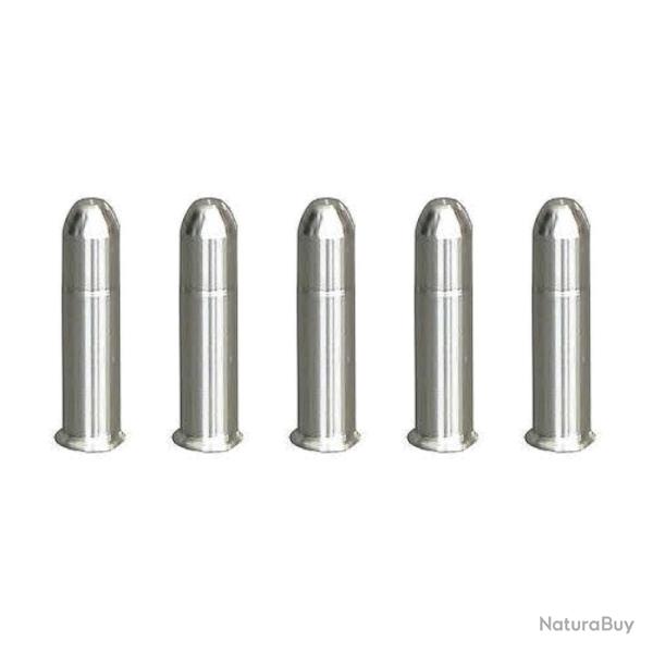5 douilles "Dummy round" cal. .22 LR en aluminium