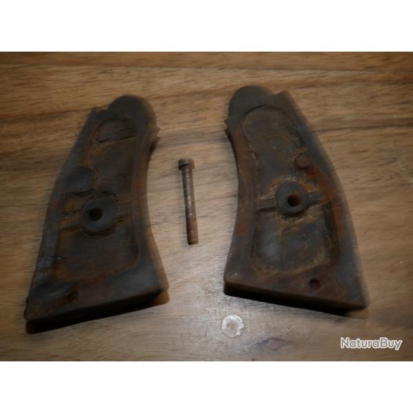 Plaquettes de Revolver 1892 Espagnol Orb�a type S&W