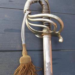 Sabre avec dragonne mod&egrave;le 1882 officier d'infanterie