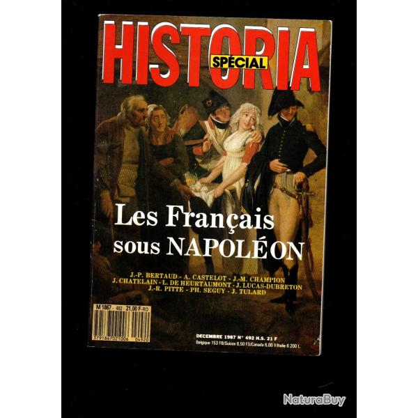 historia sp�cial 492 de 1987 , les fran�ais sous napol�on , premier empire