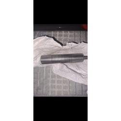 Adaptateur de tir - tube en acier pour pistolets d'alarme en M9X1.00