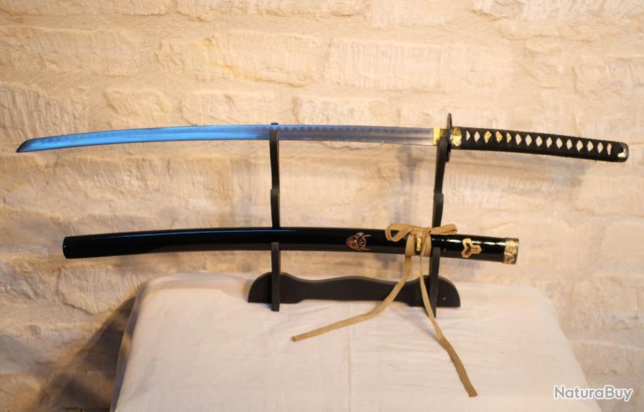 Reproduction Denix Katana + Tanto Années 80 - échelle 1:1 - Occasion Très Bon état