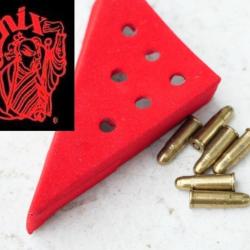 lot 6 cartouches DENIX pour COLT PEACEMAKER 1886 avec pr&eacute;sentoir rouge EBR24MUD001