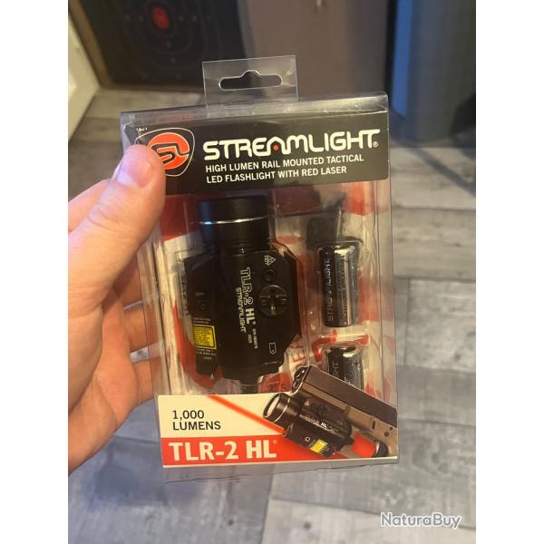 Streamlight TLR-2 HL tlr2 1000 lumens lampe laser