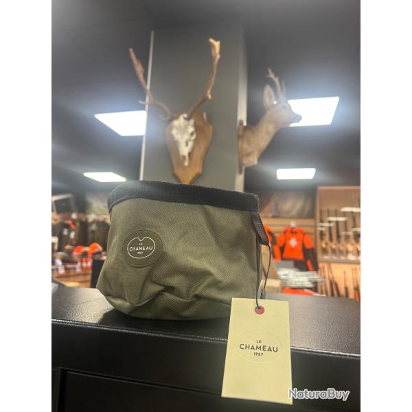 GAMELLE PORTABLE POUR CHIEN LE CHAMEAU - VERT