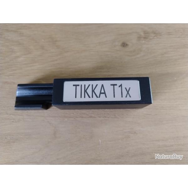 Range culasse Tikka T1X gravure Laser