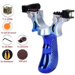 Fronde Pro Lance Pierre Haute Pr&eacute;cision Slingshot Laser Cible