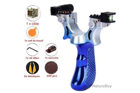 Fronde Pro Lance Perre haute précson - Slngshot laser - chasse tr