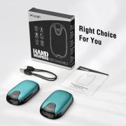 Chaufferette Main Rechargeable USB 2 En 1 Avec Lampe Torche - 6000 MAh, 3 Niveaux De Chaleur - Pour Camping, Chasse, Extérieur