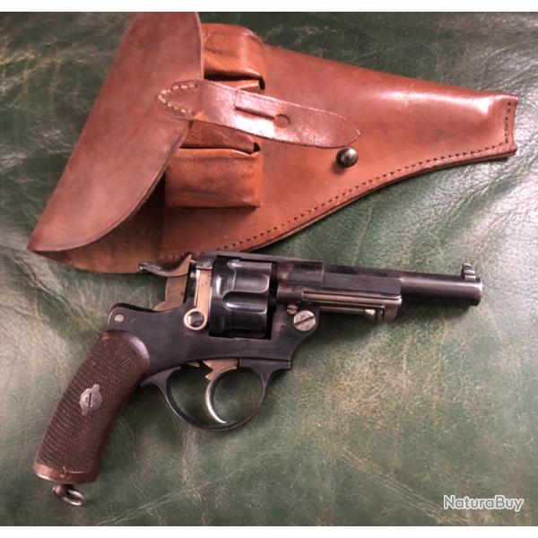 SUPERBE REVOLVER 1874 AVEC �TUI SIMPLIFI� 1915
