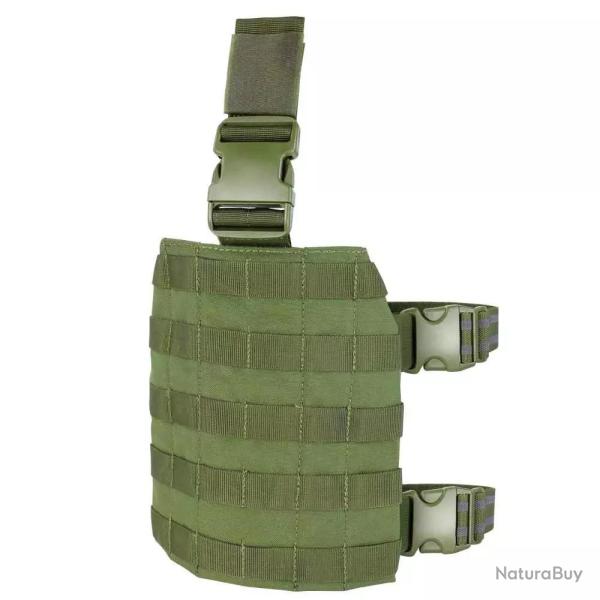 Plateforme de Cuisse Molle Vert Olive