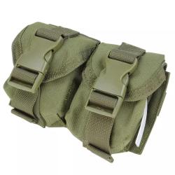 Porte Grenade frag Double Vert Olive