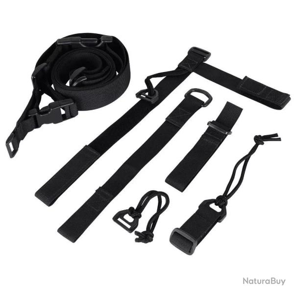 Sangle 3 points Noire Noir
