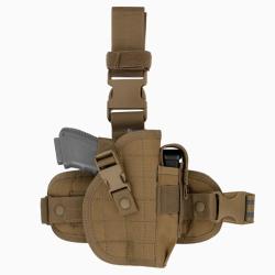 Plateforme Holster Universel D&eacute;port Bas Coyote Brown