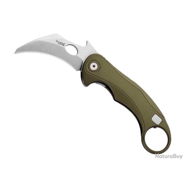 COUTEAU LIONSTEEL KARAMBIT L.E.ONE MID VERT