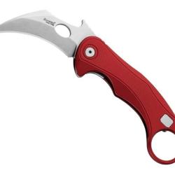COUTEAU LIONSTEEL KARAMBIT L.E.ONE MID ROUGE