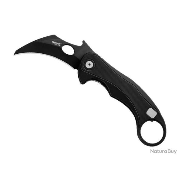 COUTEAU LIONSTEEL KARAMBIT L.E.ONE MID TOUT NOIR