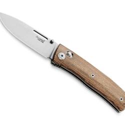 COUTEAU LIONSTEEL NINI MICARTA NATUREL
