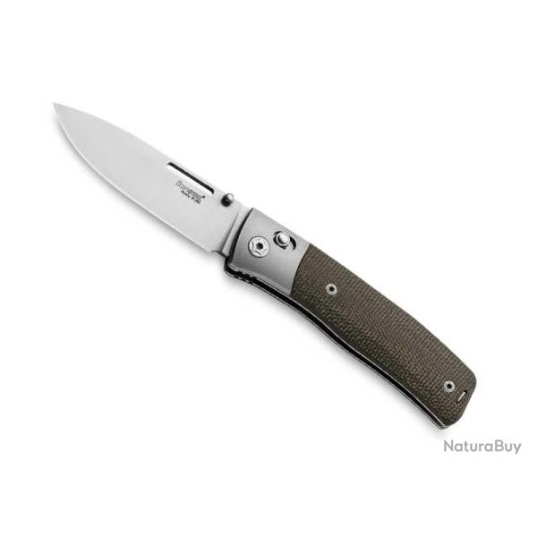 COUTEAU LIONSTEEL NINI MICARTA VERT MITRE TITANIUM