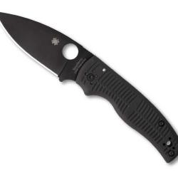 COUTEAU SPYDERCO SHAMAN SALT NOIR