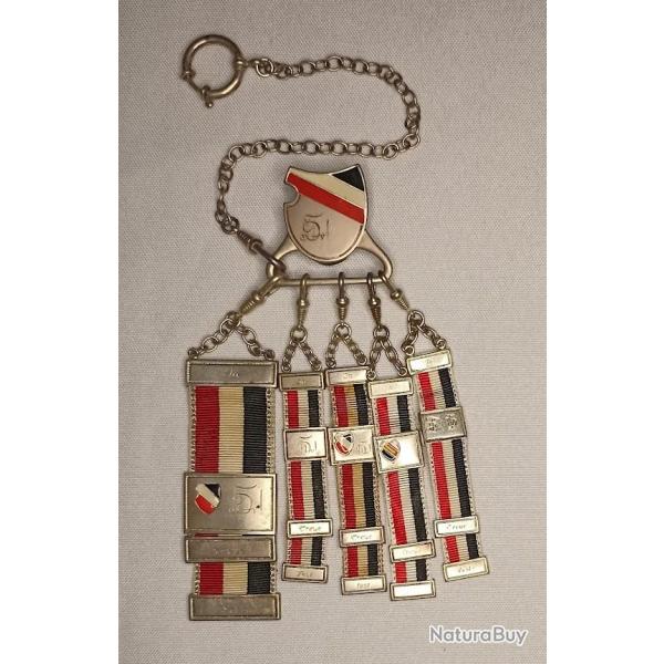 D�coration Zipfel �tudiant Bavarois Prusse XX�me