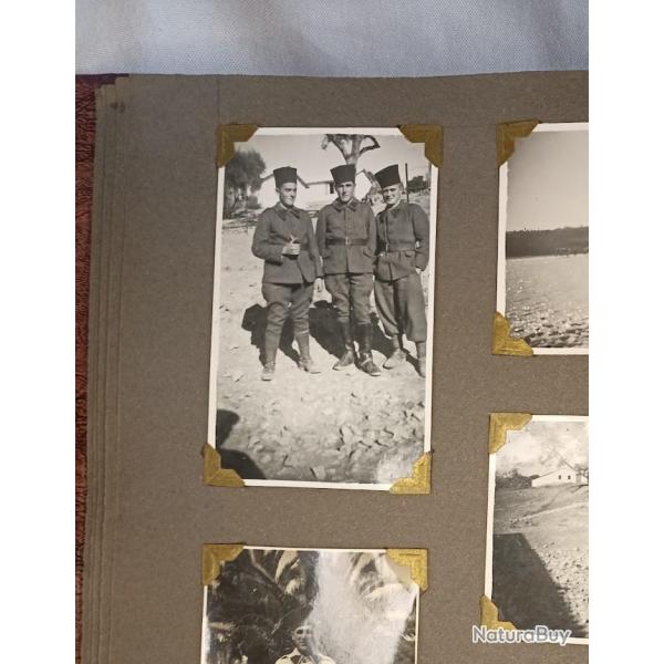 Album photos soldat 63�me RAA 1941/1943 campagne Maroc Lib�ration Italie