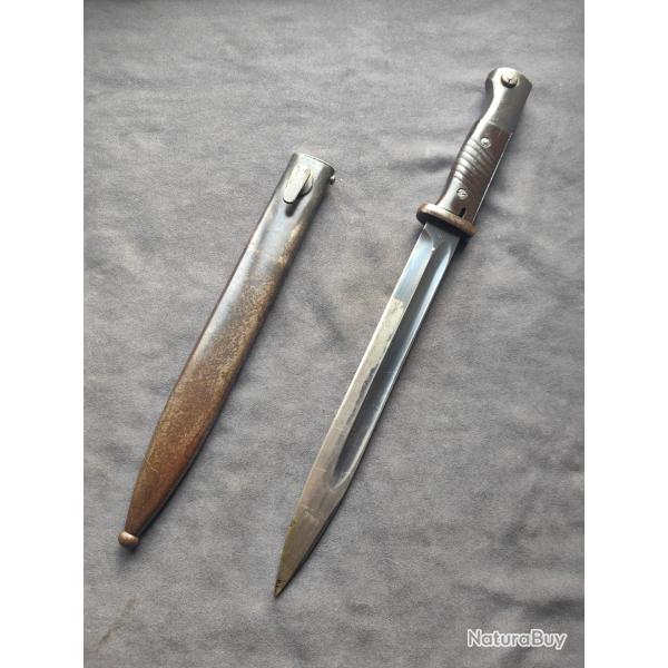 Baionnette 1884-98 3�me type bak�lite monomatricule - Allemagne