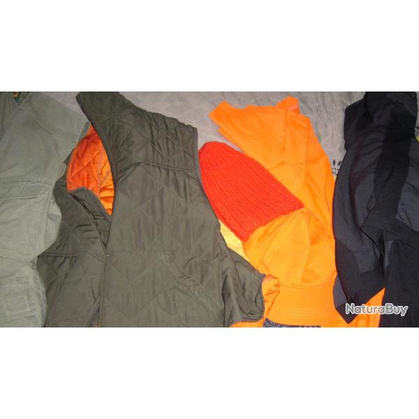 lot pull , blouson , casquette ,etc taille xxl
