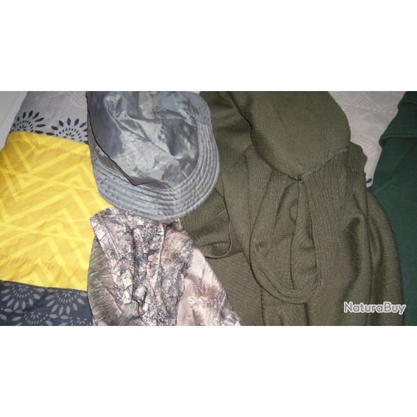 lot de v�tements de chasse