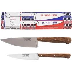 SET 2 COUTEAUX GOYON-CHAZEAU P'TIT TRADI/GRAND TRADI NOYER