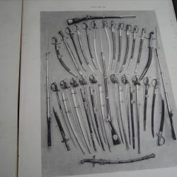 Rare Album de l'Exposition Militaire &agrave; Strasbourg en 1903 (Armes anciennes Empire). Seyboth & Binder