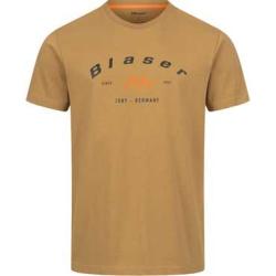 Tee-shirt BLASER Herren Blaser Since T 24 matt gold Taille.3XL