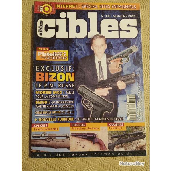 Vends lot de 7 revues ''CIBLE''