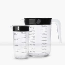 SET 2 VERRES DOSEURS GRADUES BRABANTIA TASTY+